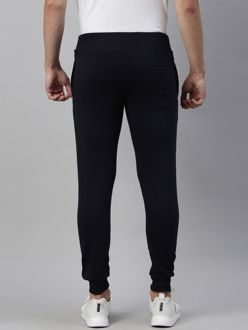 Black Solid Jogger